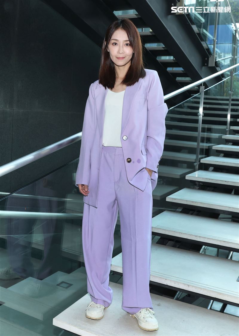 全明星3林昀希三立新聞網專訪。（記者邱榮吉/攝影）