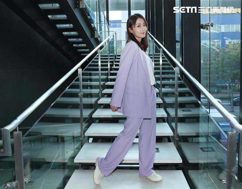 全明星3林昀希三立新聞網專訪。（記者邱榮吉/攝影）