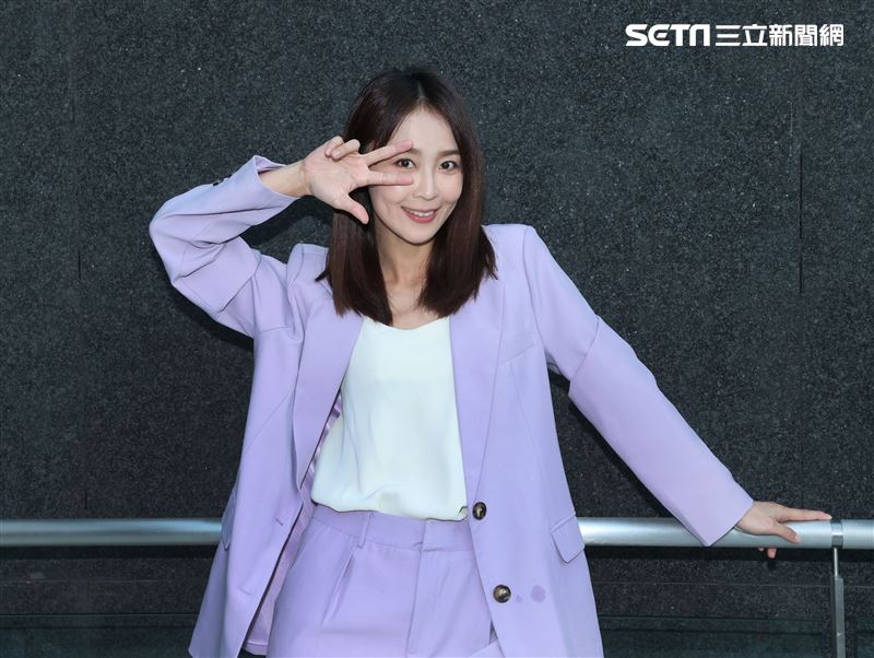 全明星3林昀希三立新聞網專訪。（記者邱榮吉/攝影）