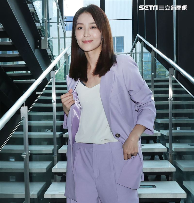 全明星3林昀希三立新聞網專訪。（記者邱榮吉/攝影）