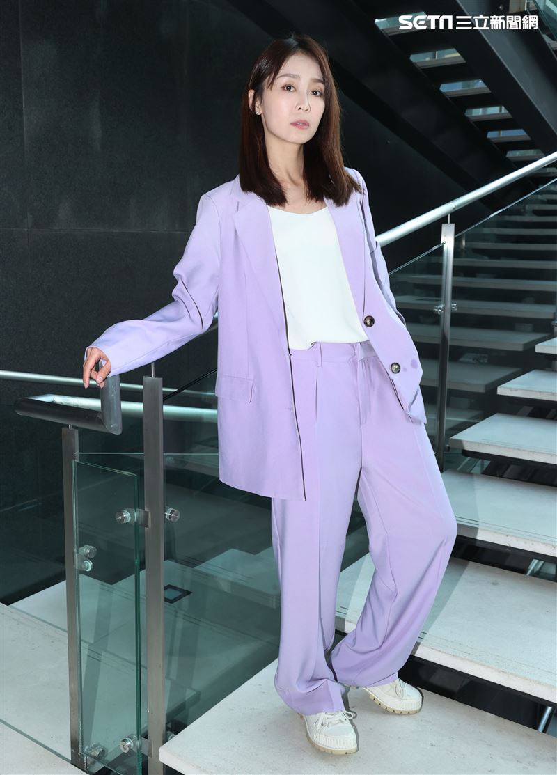 全明星3林昀希三立新聞網專訪。（記者邱榮吉/攝影）