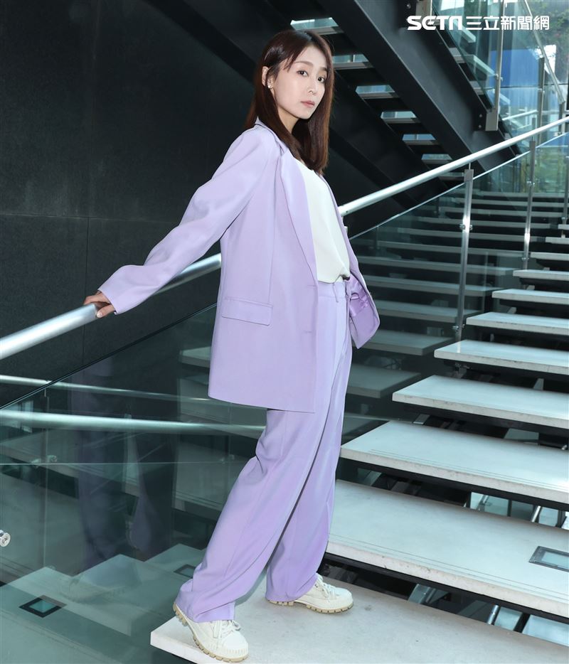 全明星3林昀希三立新聞網專訪。（記者邱榮吉/攝影）