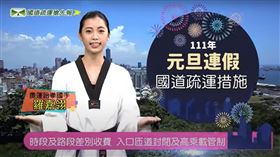 ▲元旦連假國道疏運措施搶先看!（圖／擷自影片畫面）