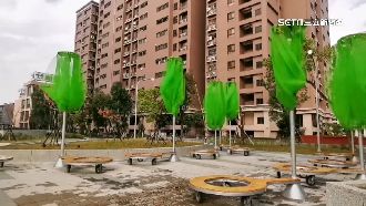 漁網還是蚊帳？桃園神秘綠網看攏嘸