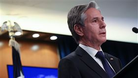 布林肯呼籲，對緬甸軍政府實施武器禁運。（圖／路透社／達志影像）