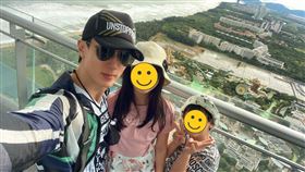吳尊一家前往中國三亞旅遊/微博