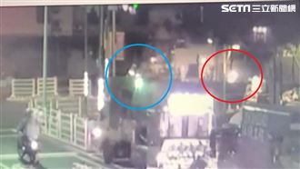 19歲工人指揮交通　遭撞斷腿畫面曝