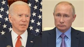 在烏克蘭情勢高度緊張之際，白宮宣布，美國總統拜登（左）及俄羅斯總統普丁（右）30日將再度通話。（左圖／翻攝自facebook.com/joebiden，右圖／翻攝自twitter.com/KremlinRussia_E）
