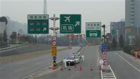 西安封城　圖／翻攝自新京報微博