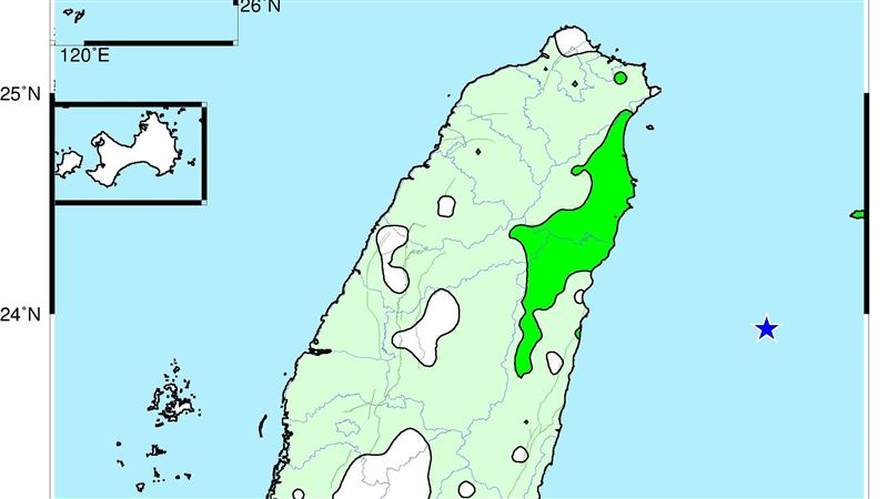 花蓮外海地震！恐有規模4以上餘震