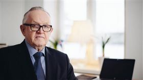 芬蘭前總統，（圖／翻攝自CMI – Martti Ahtisaari和平基金會）