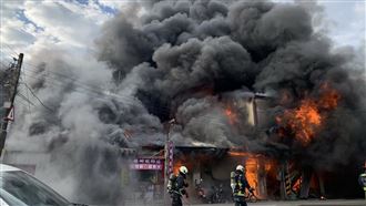 台中鐵皮屋火警　1死2傷