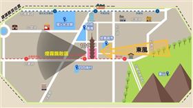 全台賞煙火、看日出一次看。（圖／翻攝自《天氣風險 WeatherRisk》）