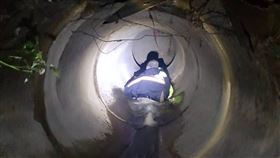 新北市，鶯歌，失智婦，涵洞，水溝