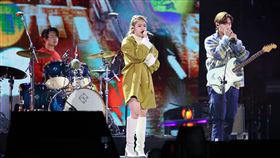 「告五人」樂團登上台北跨年舞台。（圖／記者楊澍攝影）