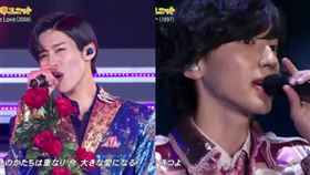 道枝駿佑、目黑蓮。（圖翻攝自推特）