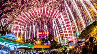 雲林跨年／劍湖山8分鐘摩天輪煙火秀