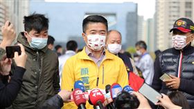 顏寬恒出席台中市政府舉辦的元旦升旗。（圖／翻攝畫面）