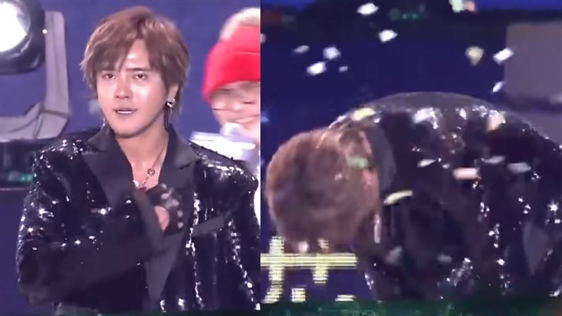 羅志祥3度90度鞠躬退場　網鼓勵