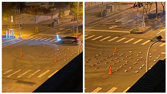 跨年擅封路放煙火　台中警要開罰