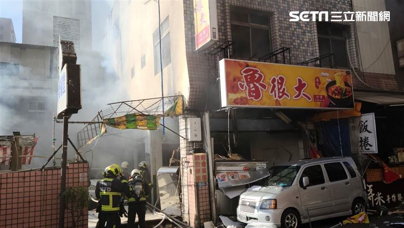 台中梅亭街小吃店傳氣爆　1人受傷