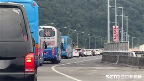 國5北上塞車(翻攝畫面)