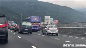 國5北上塞車(翻攝畫面)