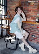 程予希三立新聞網專訪。（記者邱榮吉/攝影）