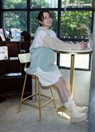 程予希三立新聞網專訪。（記者邱榮吉/攝影）