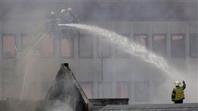 開普敦的國會大廈2日發生嚴重火災。（圖／路透社／達志影像）