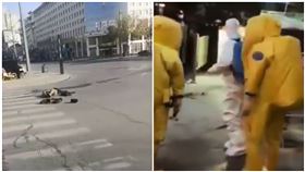 西安封城現況流出（圖／翻攝自@ZH_mzghg、@AIbiuld推特）