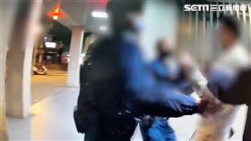台北市吳男嗆警有牌流氓被依妨害公務罪嫌移送法辦。（圖／翻攝畫面）