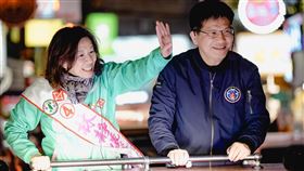 林佳龍，林靜儀沙鹿造勢活動 (圖/翻攝自林靜儀粉專)