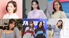 2022年即將邁入30大關的女星與主播。（組合圖／翻攝自臉書）