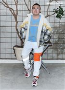 登登三立新聞網專訪。（記者邱榮吉/攝影）