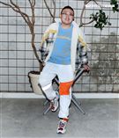 登登三立新聞網專訪。（記者邱榮吉/攝影）