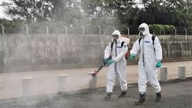 桃園機場清消（圖／桃園機場提供）