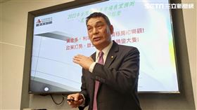 戴德梁行顏炳立。（圖／記者陳韋帆攝影）