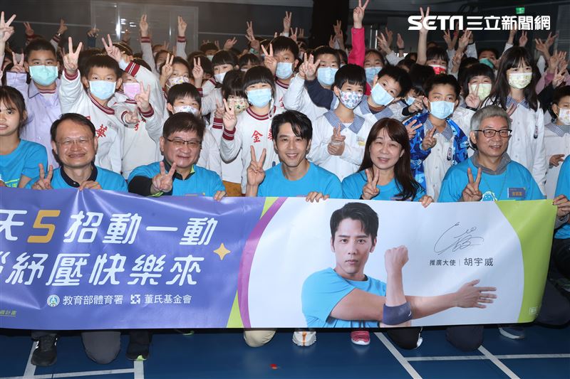 胡宇威擔任「樂動150，想動就動GO推廣大使，得知自己在紐約的妹夫和3歲的姪女染疫」，讓他憂心感嘆「滿複雜的心情」。（記者邱榮吉/攝影）