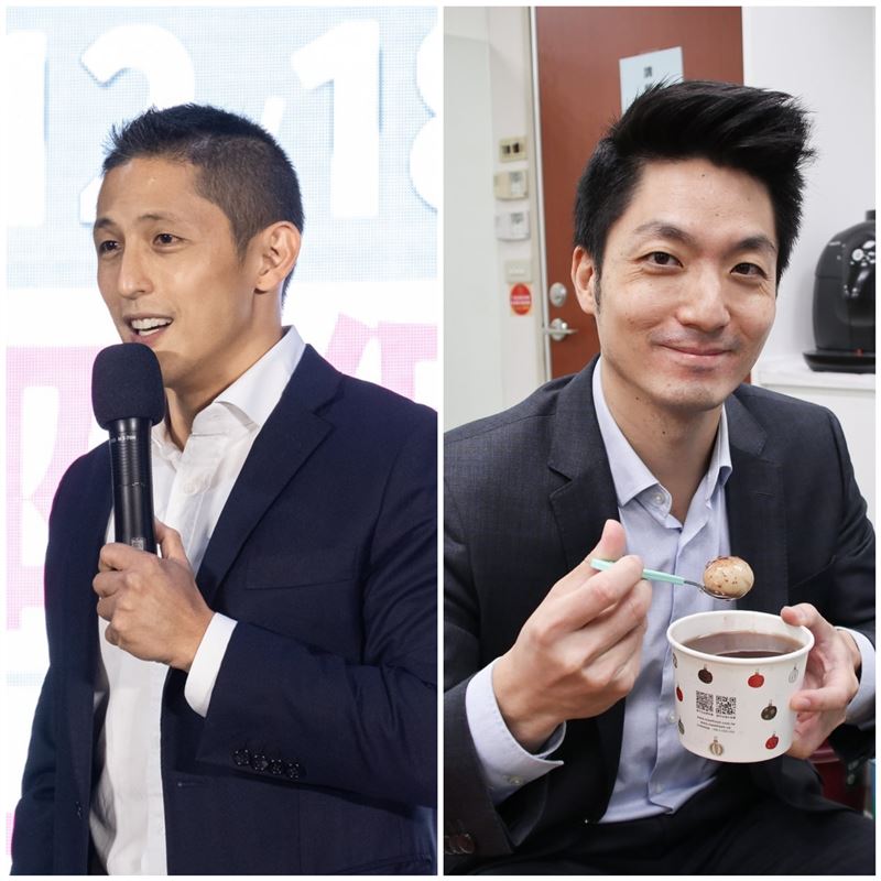 蔣萬安與吳怡農日前的對決曾被形容是「雙帥對決」，明年是否有二回戰，引發好奇。（圖／翻攝吳怡農、蔣萬安臉書）