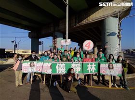 各地議員聚台中助攻　送林靜儀進國會（圖／翻攝畫面）