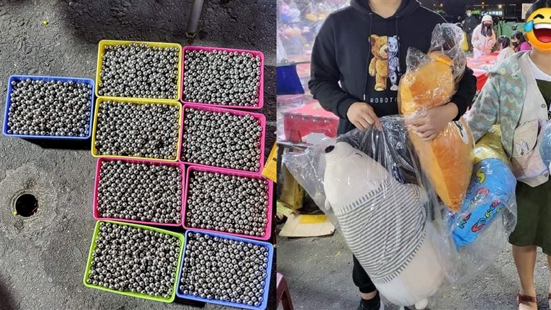 2百打彈珠！她爽贏6大娃娃老闆白眼