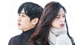 韓劇《雪降花》由丁海寅、BLACKPINK Jisoo主演。（圖／翻攝自JTBC）