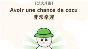 祝人被戴綠帽是吉祥話？駐法代表處一圖神解釋，讓不少網友笑翻。（圖／翻攝自「Taïwan en France」臉書粉專）