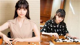  日媒封為「千年一遇美女棋士」的職業圍棋選手黑嘉嘉。臉書