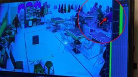 清潔員,打牌,監視器,金嗓歌友會（圖／翻攝畫面）