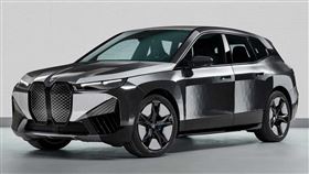 ▲BMW iX Flow概念車、E ink變色技術（圖／翻攝自BMW官網）