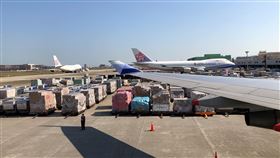 ACI最新公布的2020年運量初步排名資料，桃園機場在國際航空貨運量中排名上衝全球第4。（圖／桃機公司提供）