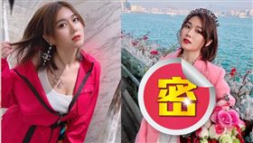 白雲一襲禮服豪邁大露美胸筆直事業線。（圖／翻攝自snowybai IG）