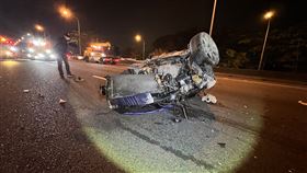 台南,國道1號,死亡車禍,屍首分離,追撞